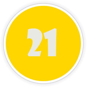 21 Sticker